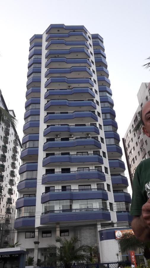 Lindo Apartamento Guilhermina - Edificio Frente Para O Mar Praia Grande  Exterior photo