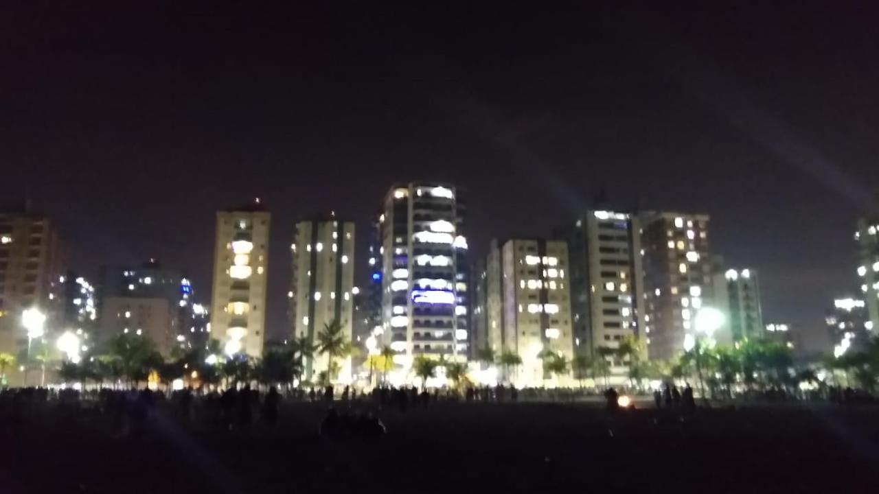 Lindo Apartamento Guilhermina - Edificio Frente Para O Mar Praia Grande  Exterior photo